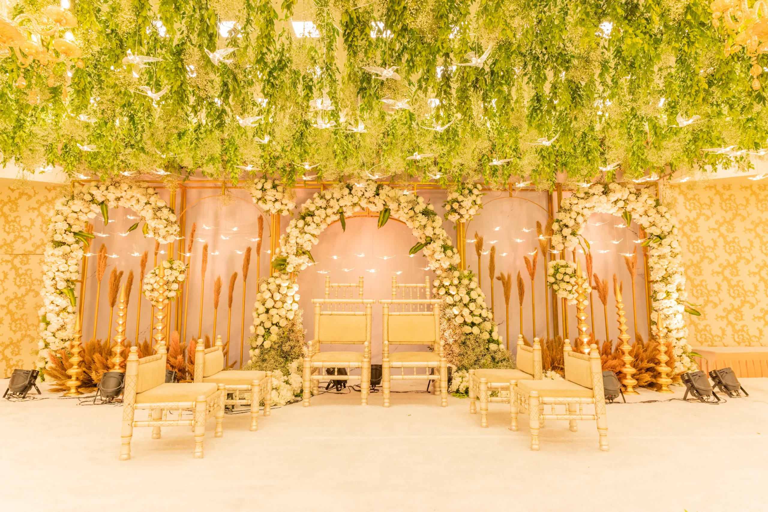 Corporate event setup